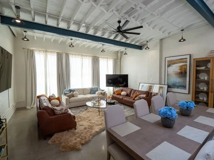 The Penthouse living room