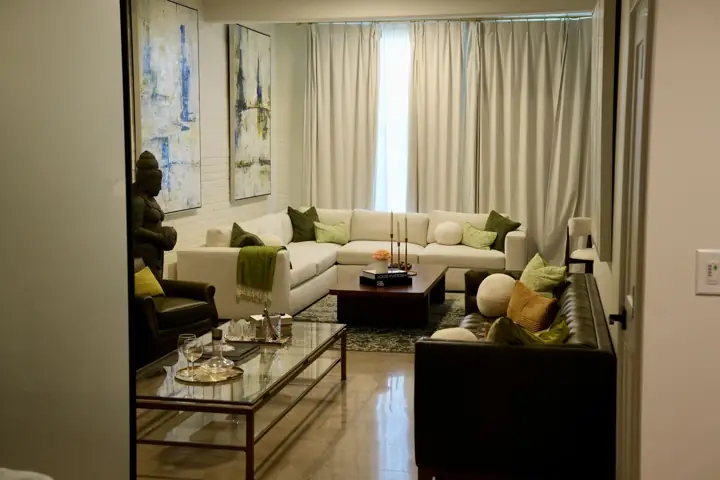 The Studio living room